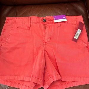 Coral shorts